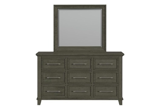 Picture of Canterbury Grey Dresser & Mirror