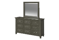 Picture of Canterbury Grey Dresser & Mirror