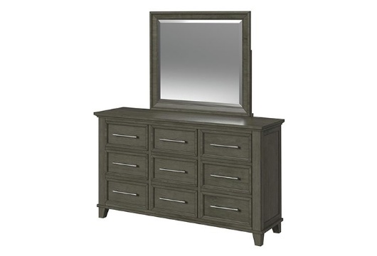 Picture of Canterbury Grey Dresser & Mirror