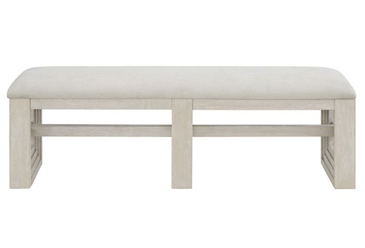 Picture of Avalanche White Dining Bench