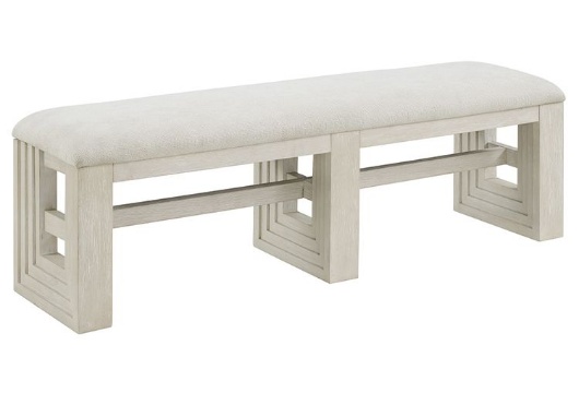 Picture of Avalanche White Dining Bench