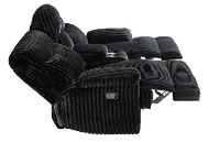 Picture of Admiral Black Loveseat