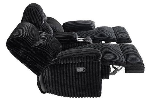 Picture of Admiral Black Loveseat