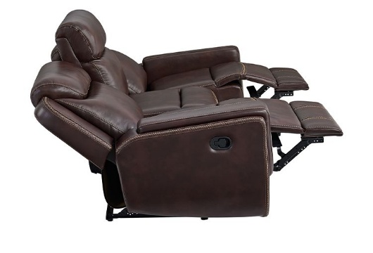 Picture of Panther Brown Recling Sofa