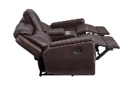 Picture of Panther Brown Reclining Loveseat