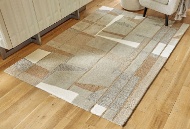 Picture of Abbotton Taupe/Gray/Caramel Large Rug