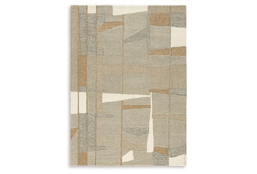 Picture of Abbotton Taupe/Gray/Caramel Medium Rug