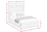 Picture of San Matteo Dual-Tone Full Bed