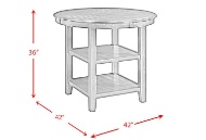 Picture of Amherst Grey Counter Height Table
