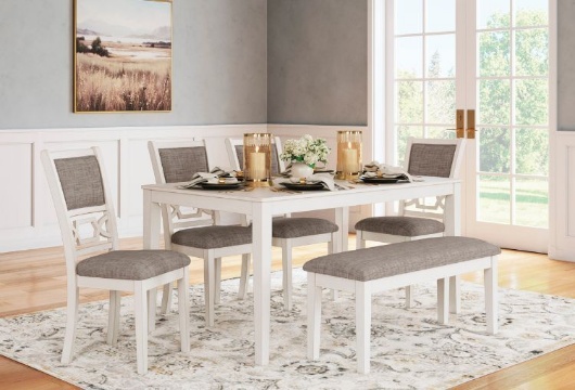 Picture of Erinberg 6 PC Dining Room With Bench