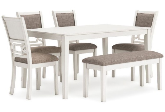 Picture of Erinberg 6 PC Dining Room With Bench