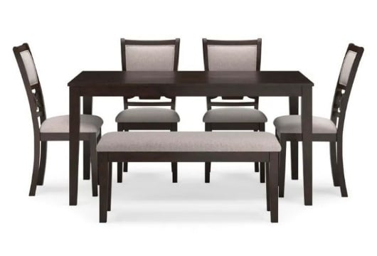 Picture of Langwest 6 PC Dining Room With Bench