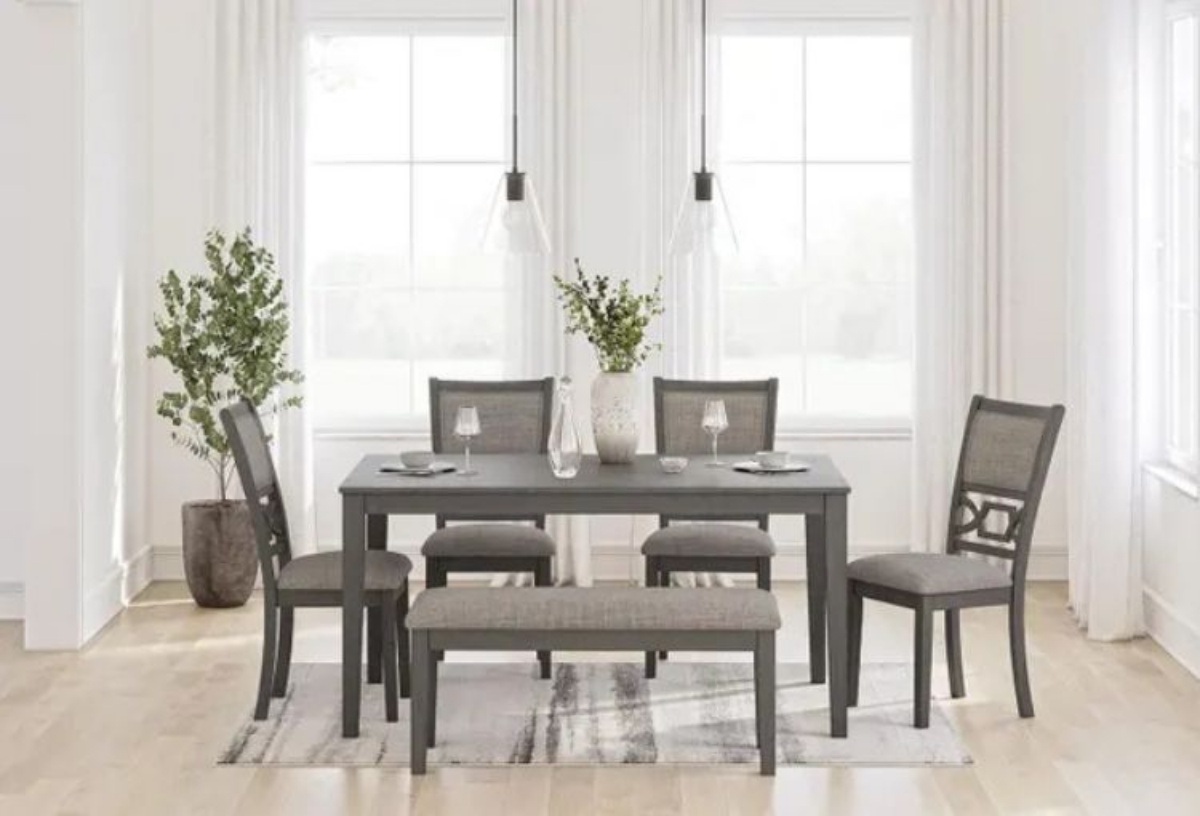Picture of Wrenning 6 PC Dining Room With Bench