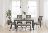 Picture of Wrenning 6 PC Dining Room With Bench