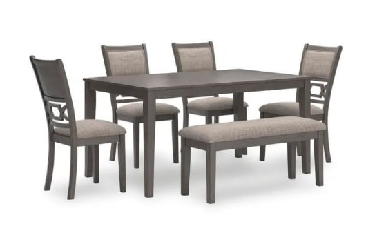 Picture of Wrenning 6 PC Dining Room With Bench