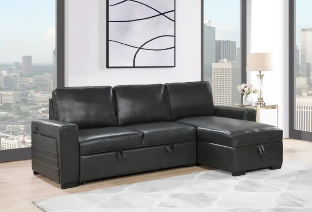 Picture of Marcos Sofa Chaise With Pull-Out Bed