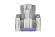Picture of Pepe Grey Dual Power Recliner