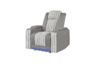 Picture of Pepe Grey Dual Power Recliner