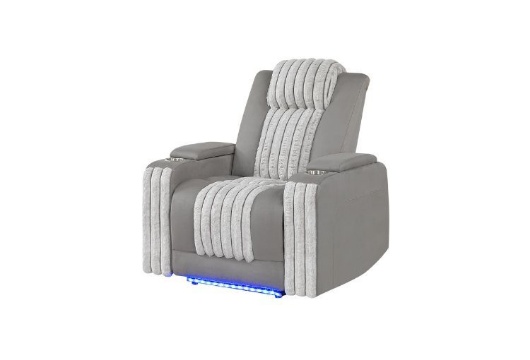 Picture of Pepe Grey Dual Power Recliner