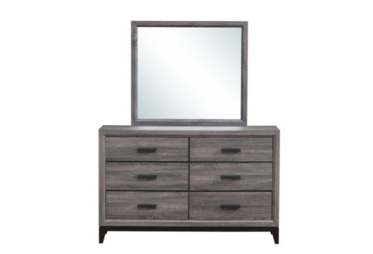 Picture of Kate Grey Dresser & Mirror