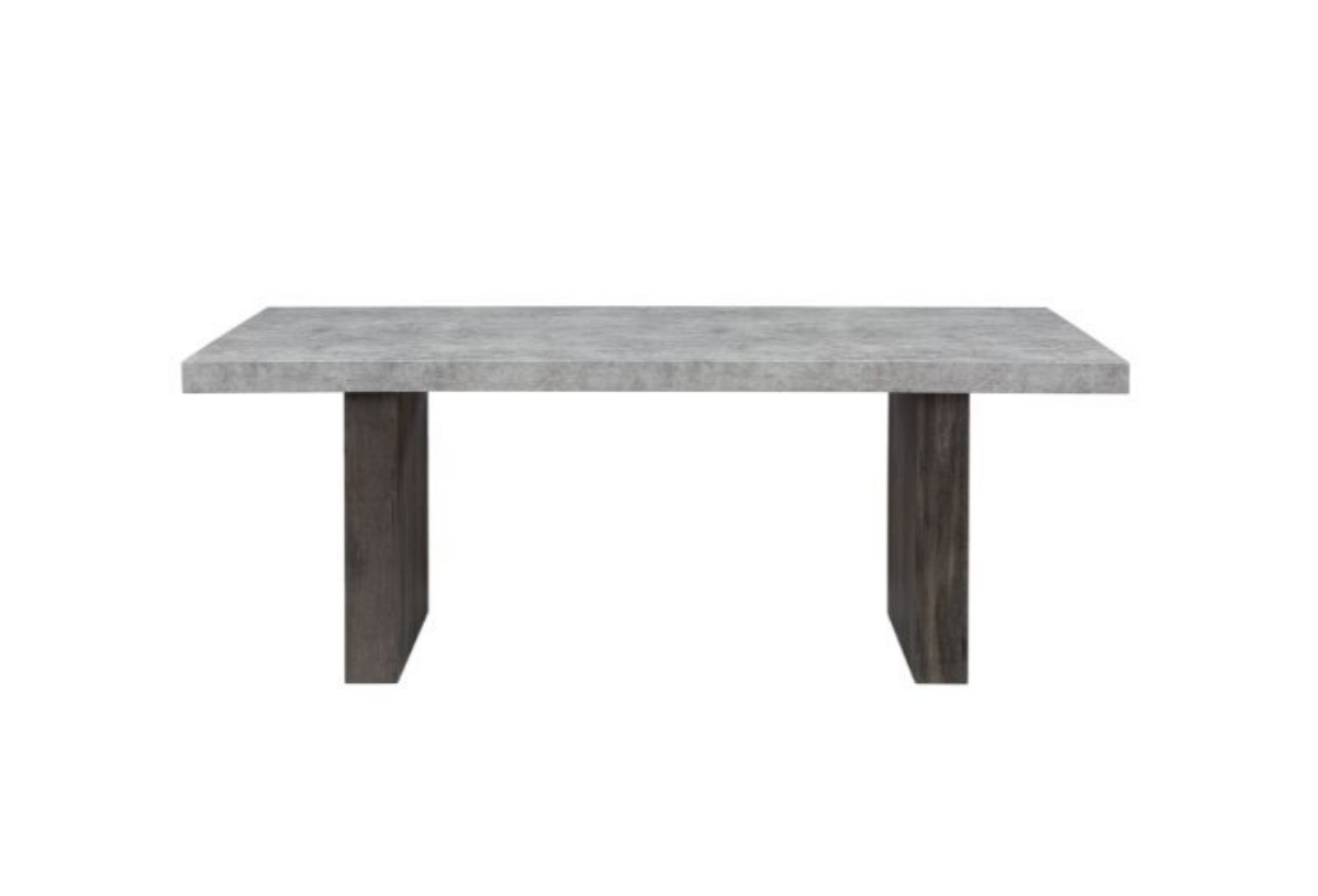 Picture of Bowery Faux Cement/Wood Dining Table