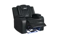 Picture of Carlo Black Dual Power Recliner