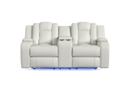 Picture of Carlo Oyster Dual Power Reclining Sofa & Console Loveseat