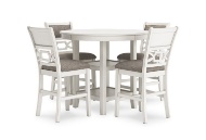 Picture of Erinberg 5 PC White Counter Height Dining Room