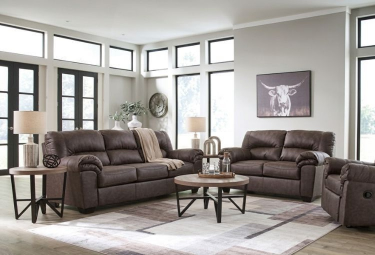 Picture of Willowbend Umber Sofa & Loveseat