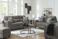 Picture of Olten Graphite Sofa & Loveseat