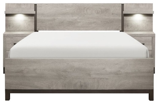 Picture of Augusta Grey 7 PC Queen Wall Bed