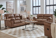 Picture of Willowbend Caramel Sofa & Loveseat