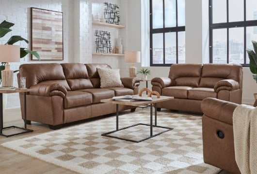 Picture of Willowbend Caramel Sofa & Loveseat