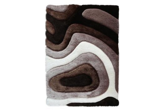 Picture of Mateos Brown Shaggy Area Rug