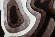 Picture of Mateos Brown Shaggy Area Rug