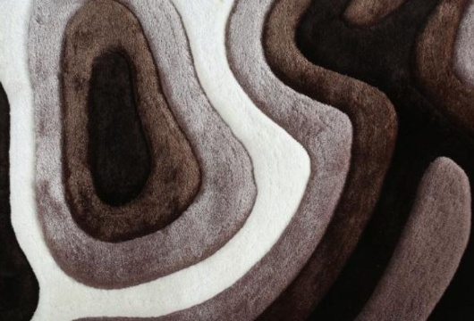 Picture of Mateos Brown Shaggy Area Rug