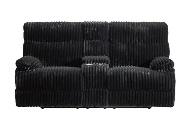 Picture of Admiral Black Sofa & Loveseat