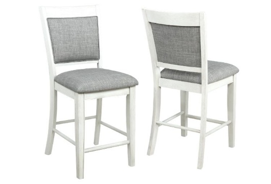 Picture of Fulton Gray/White 7 PC Counter Height Dining Room