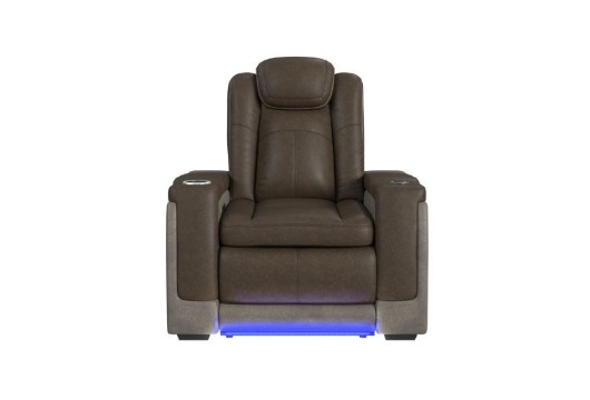 Picture of Lantana Rocky Brown Dual Power Recliner