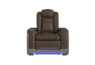 Picture of Lantana Rocky Brown Dual Power Reclining Sofa & Console Loveseat