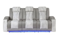 Picture of Pepe Grey Power Reclining Sofa