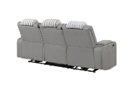 Picture of Pepe Grey Power Reclining Sofa