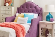 Picture of Emma Purple Full Upholstered Bed