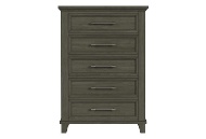 Picture of Canterbury Grey Queen Storage Bed & Dresser/Mirror