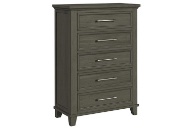 Picture of Canterbury Grey Queen Storage Bed & Dresser/Mirror
