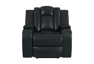 Picture of Carlo Black Dual Power Recliner