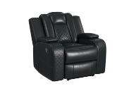 Picture of Carlo Black Dual Power Recliner