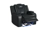 Picture of Carlo Black Dual Power Recliner