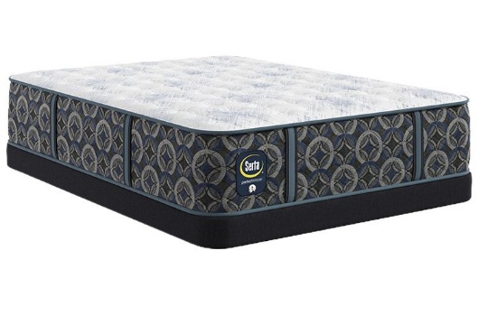 Picture of Serta Cascade Range Extra Firm Queen Mattress & Low Profile Boxspring