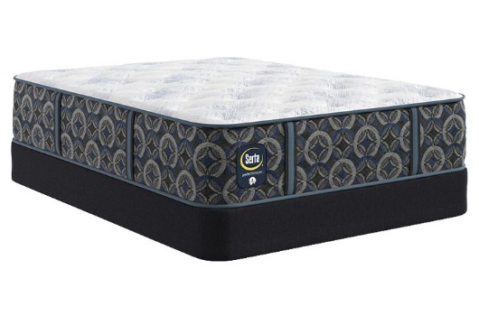Picture of Serta Cascade Range Medium Firm Queen Mattress & Low Profile Boxspring